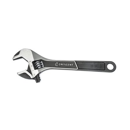 WELLER Crescent Metric and SAE Wide Jaw Adjustable Wrench 10 in. L 1 pc ATWJ210VS